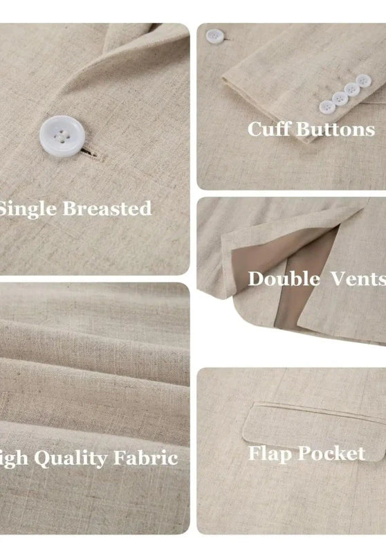 Men Linen Suit