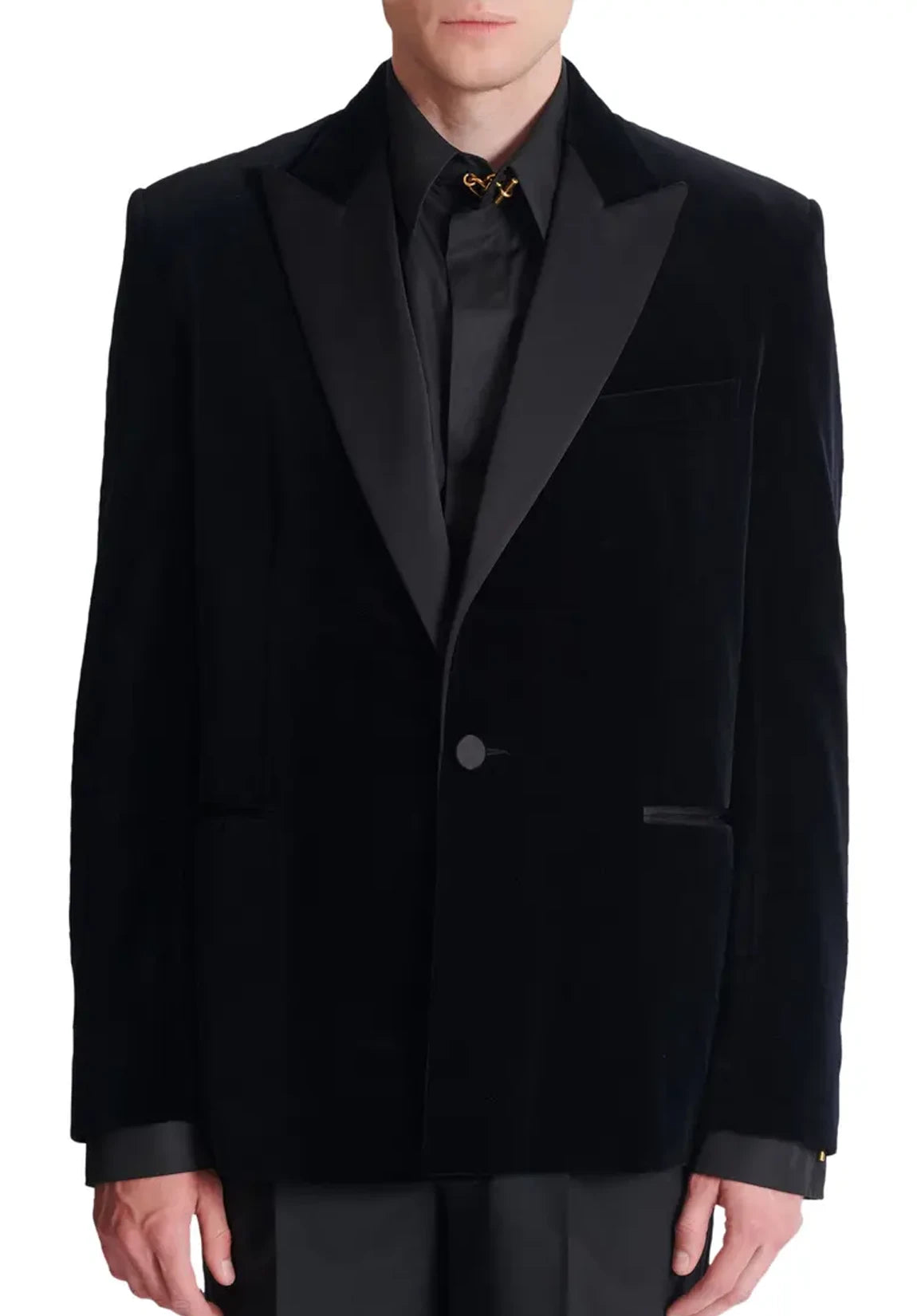Men's velvet jacket