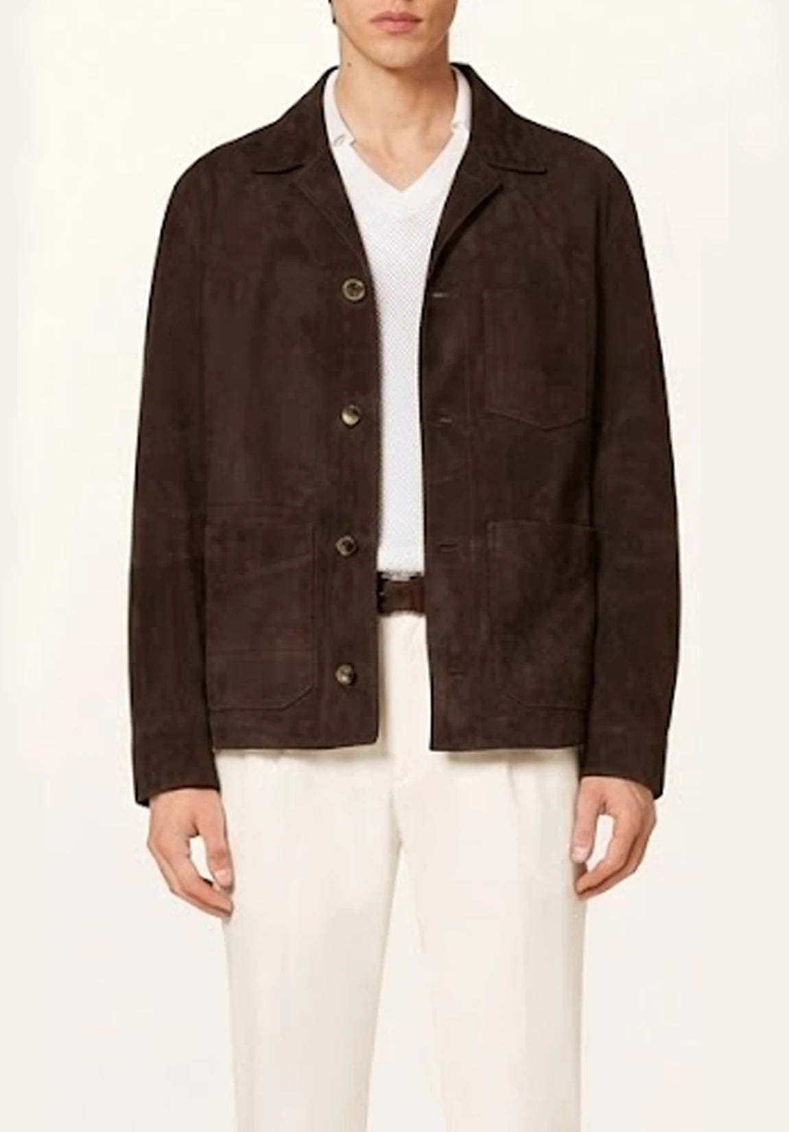 Men's suede jacket