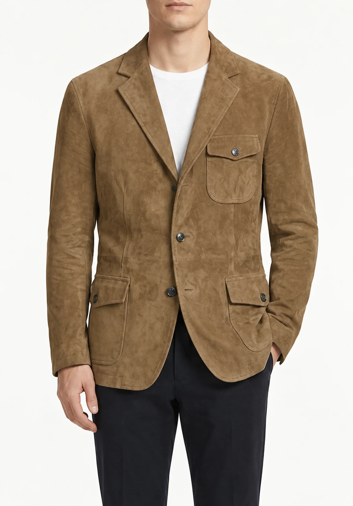 Men's suede jacket
