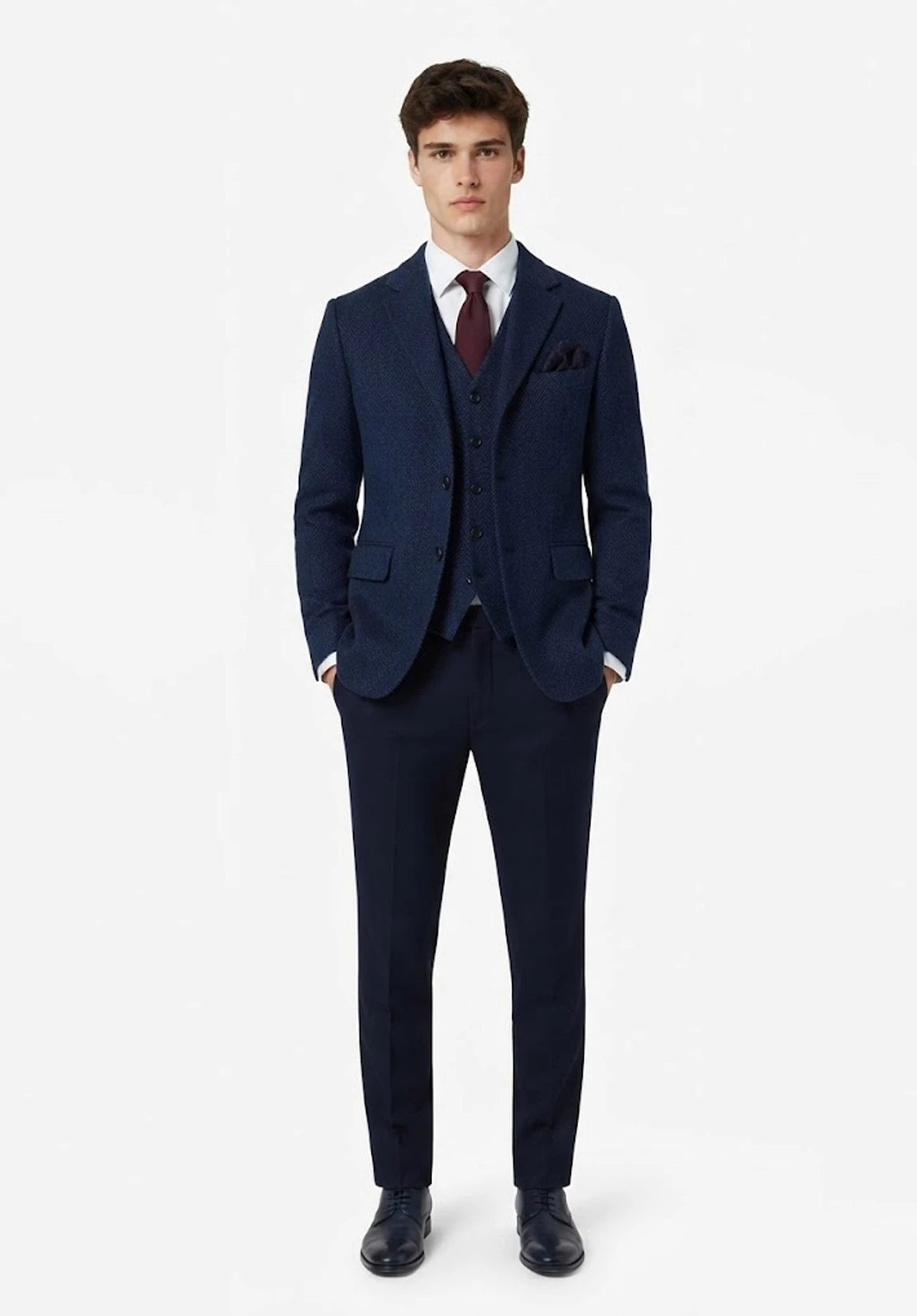 Men's herringbone jacket
