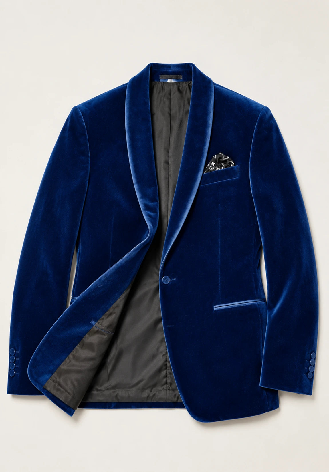 Men's velvet jacket