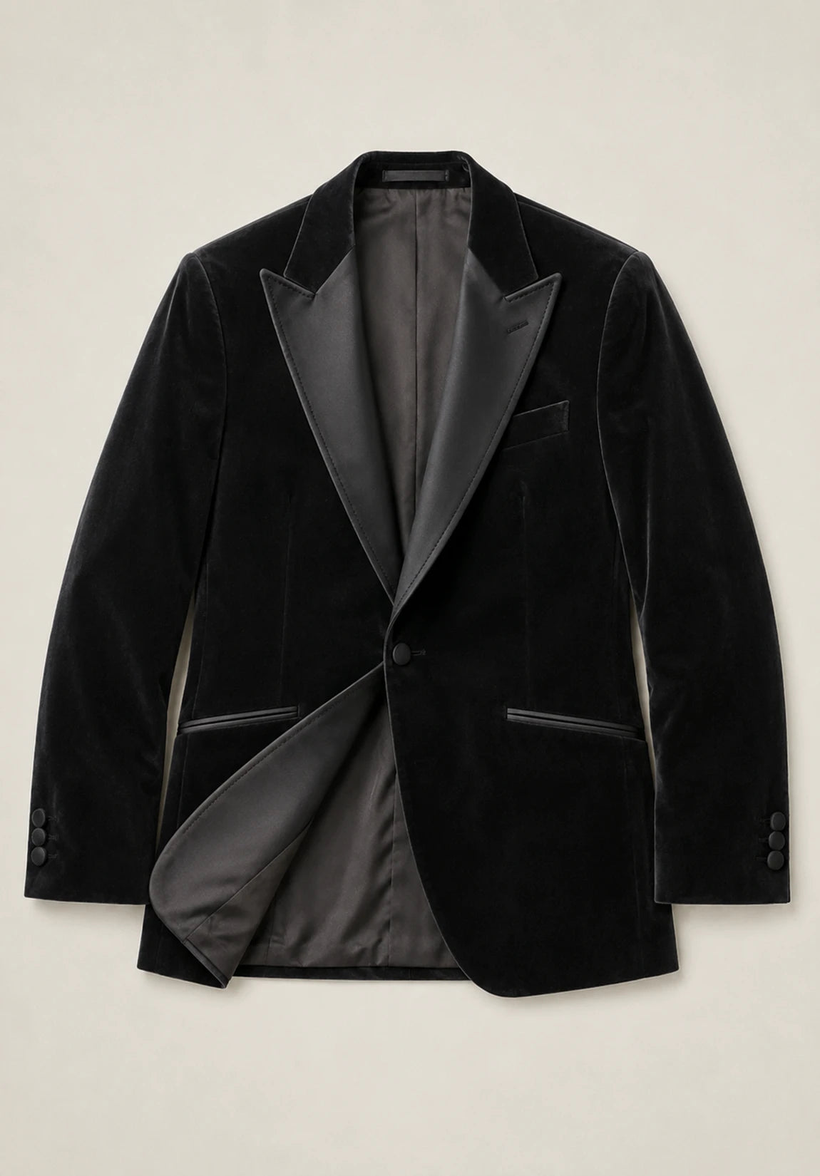 Men's velvet jacket