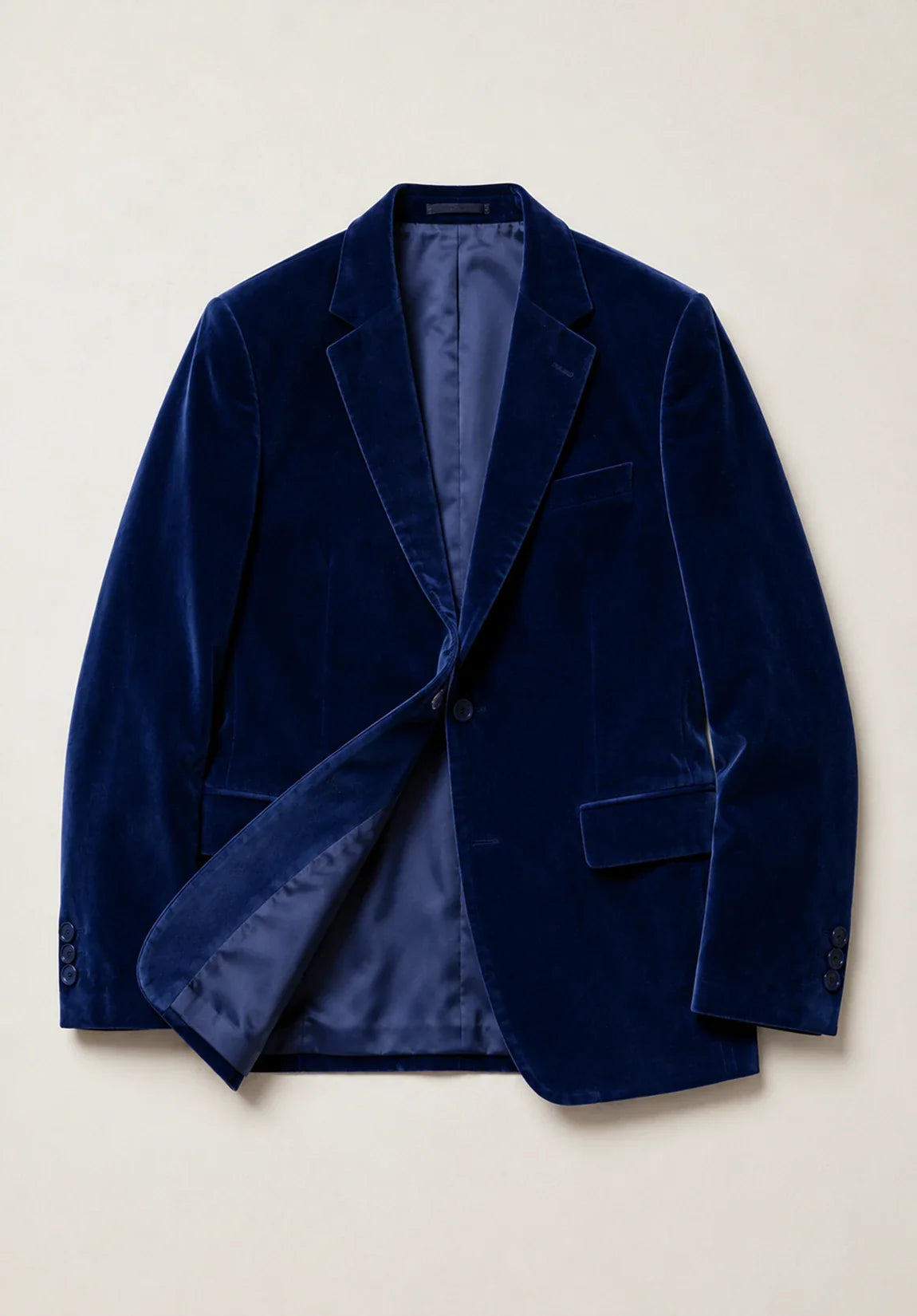 Men's velvet jacket