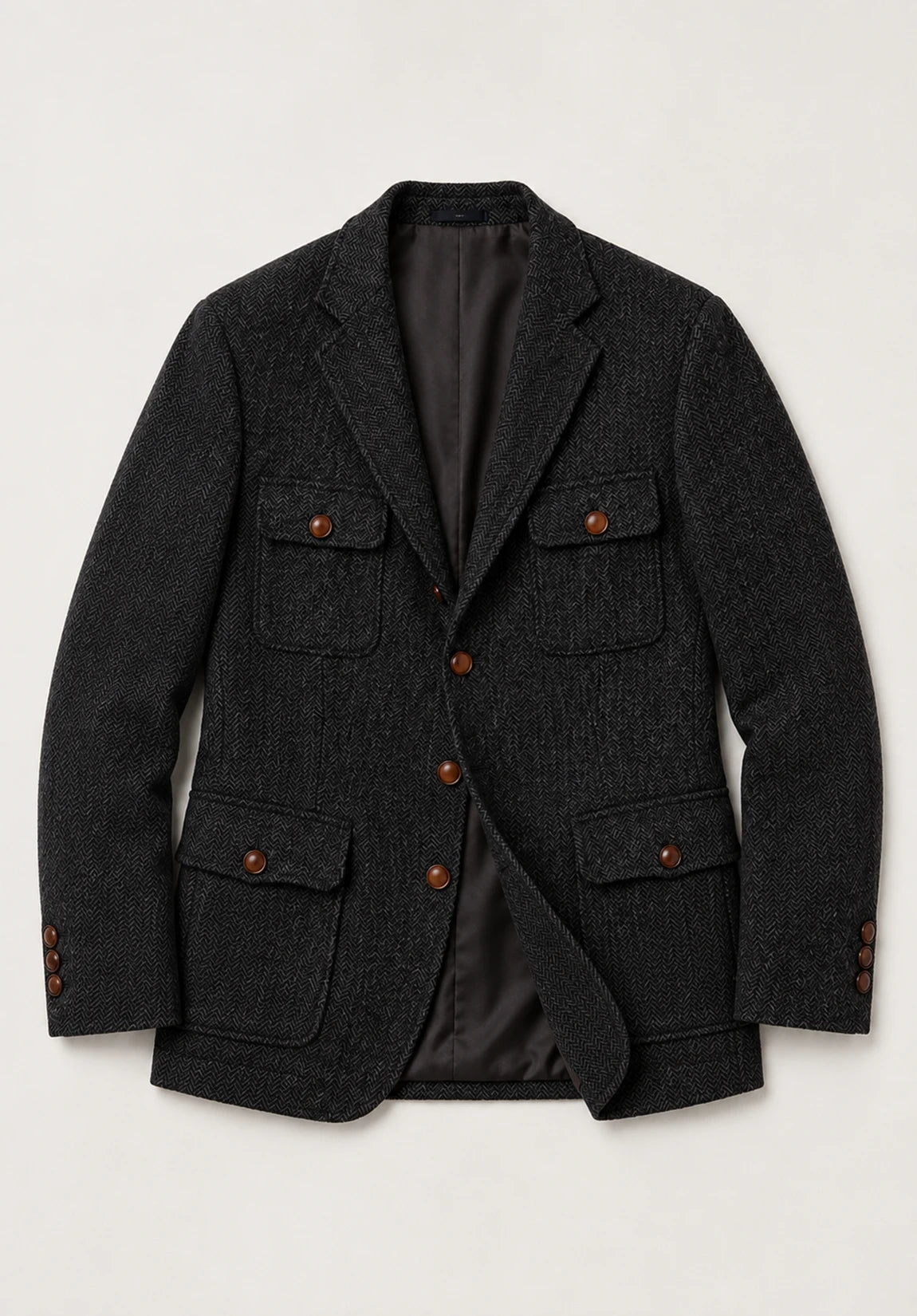 Men's herringbone jacket