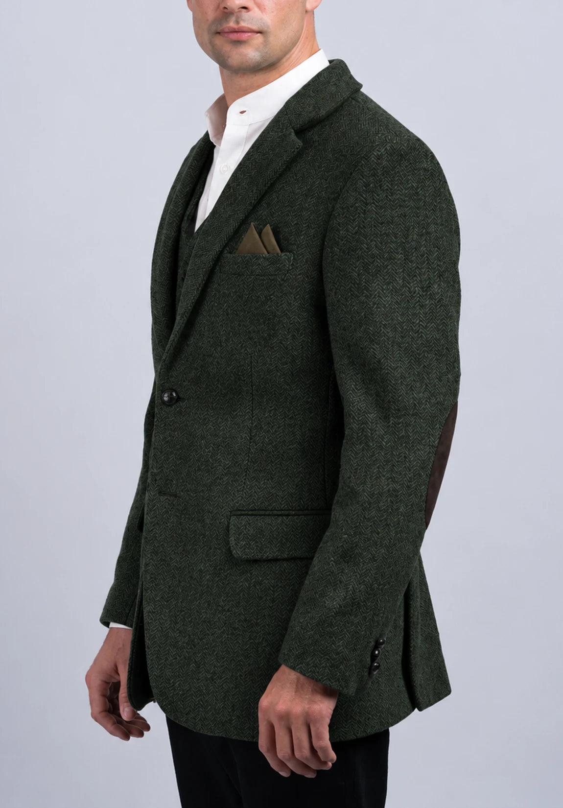 Men's herringbone jacket