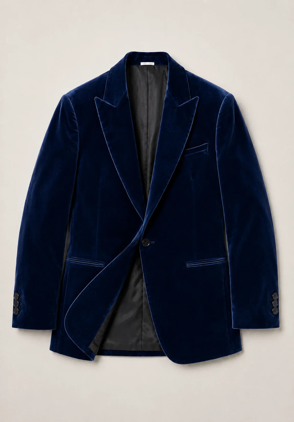Men's velvet jacket