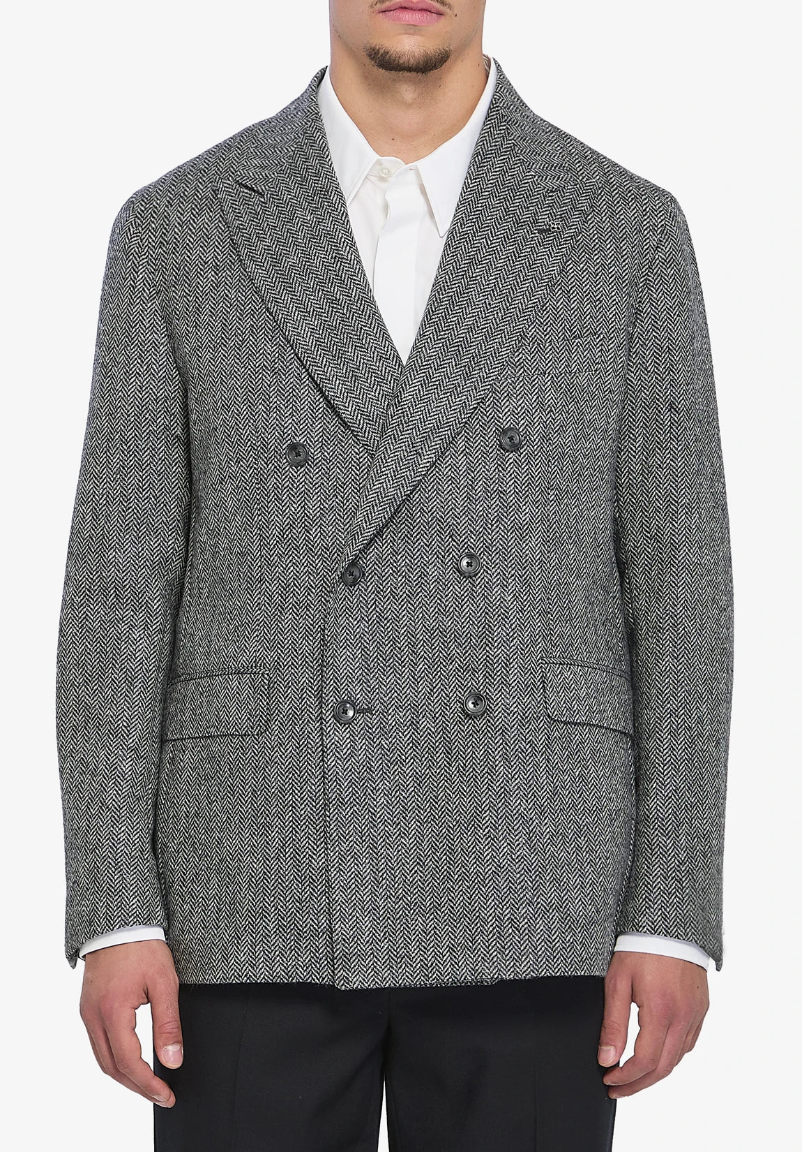 Men's herringbone jacket