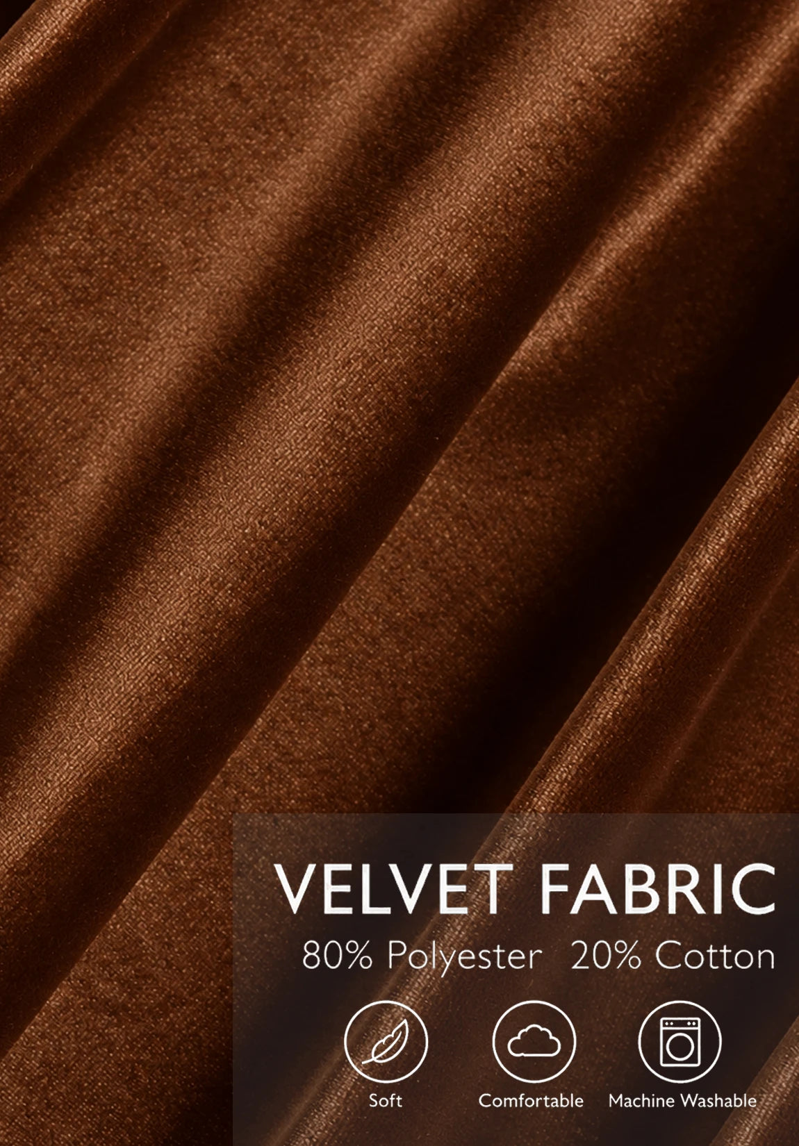 Women's Suit Vest  Brown  Velvet  Fabric Close-Up
