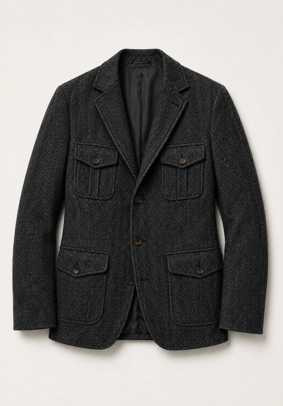 Men's herringbone jacket