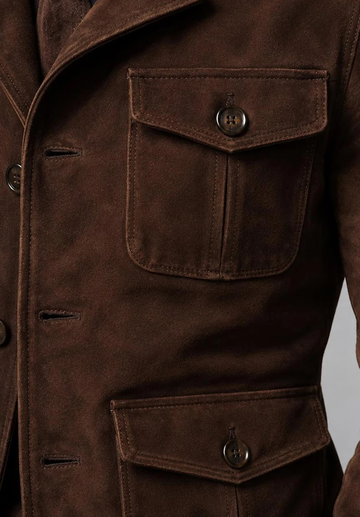 Men's suede jacket