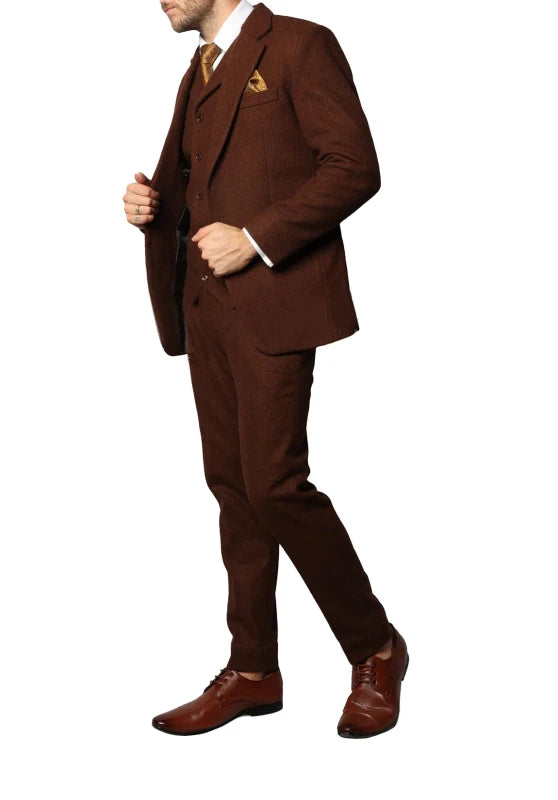 mens tweed suit