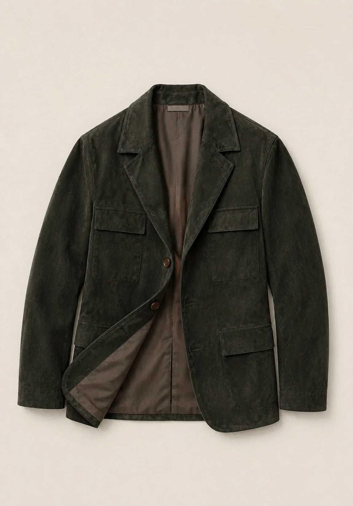 Men's suede jacket