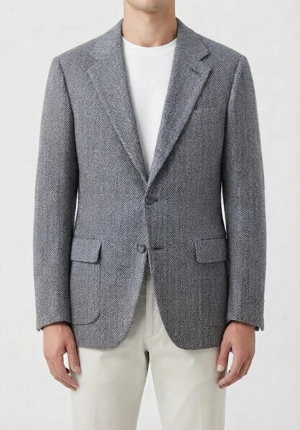 Men's herringbone jacket