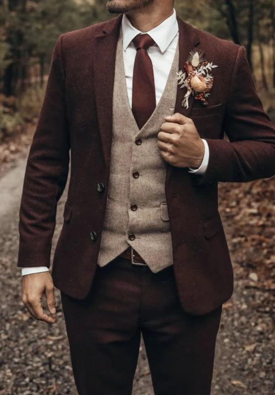 mens tweed suit