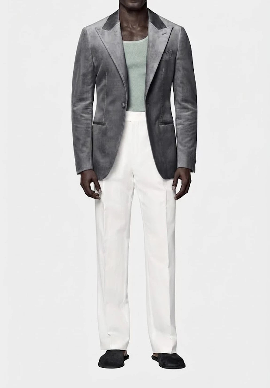 Men's velvet jacket