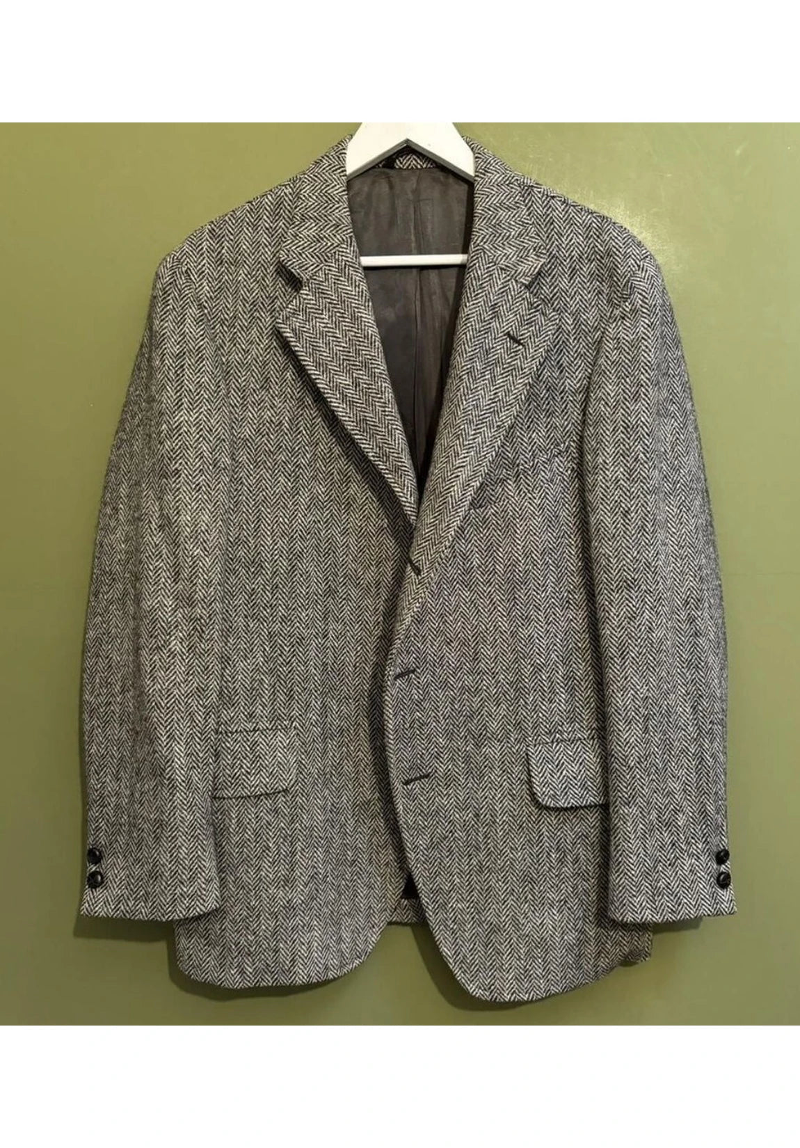 Men's herringbone jacket
