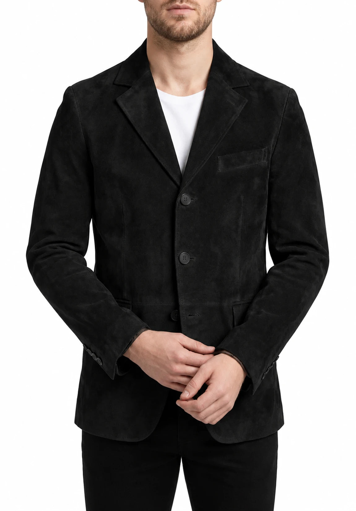 Men's suede jacket
