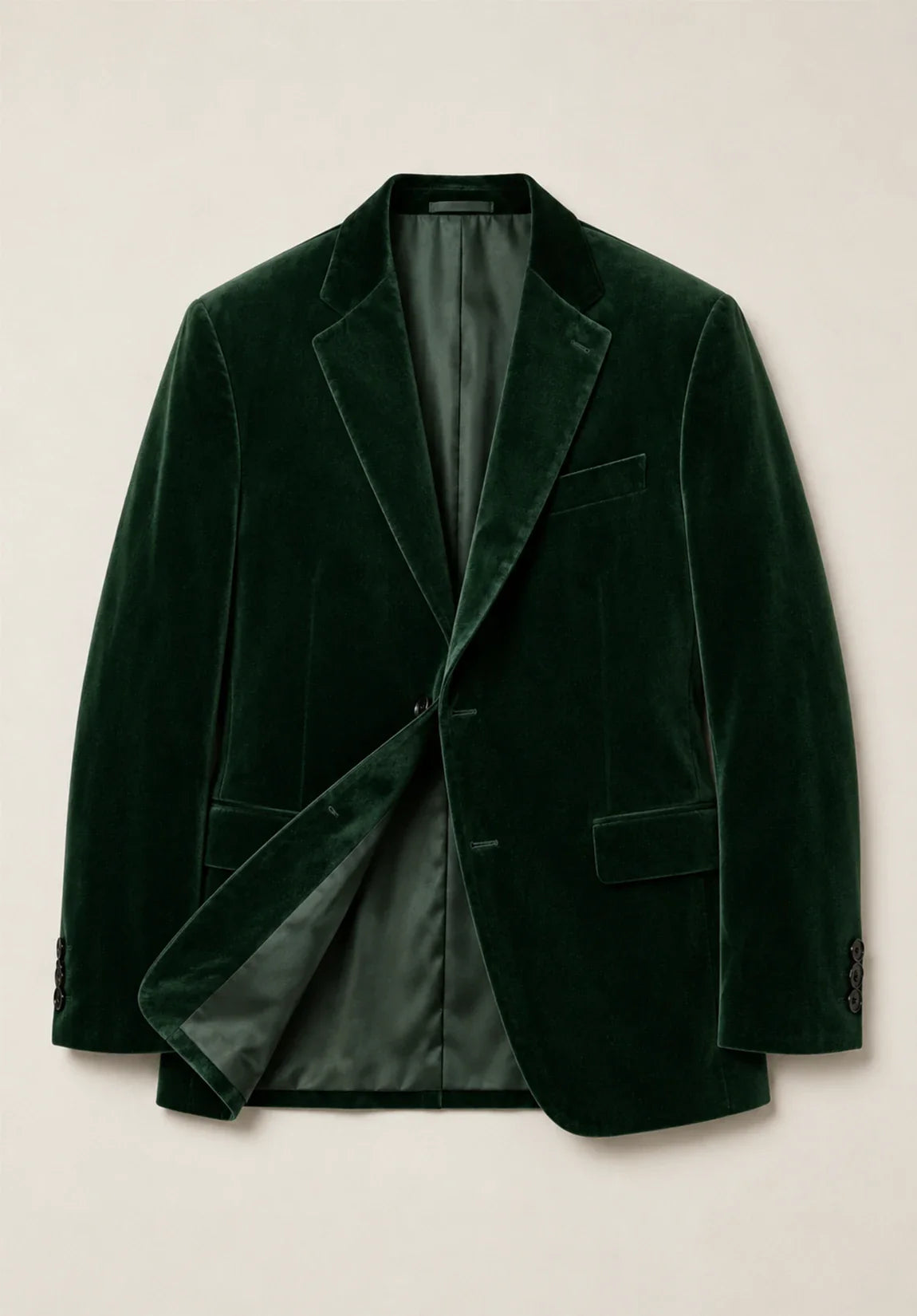 Men's velvet jacket