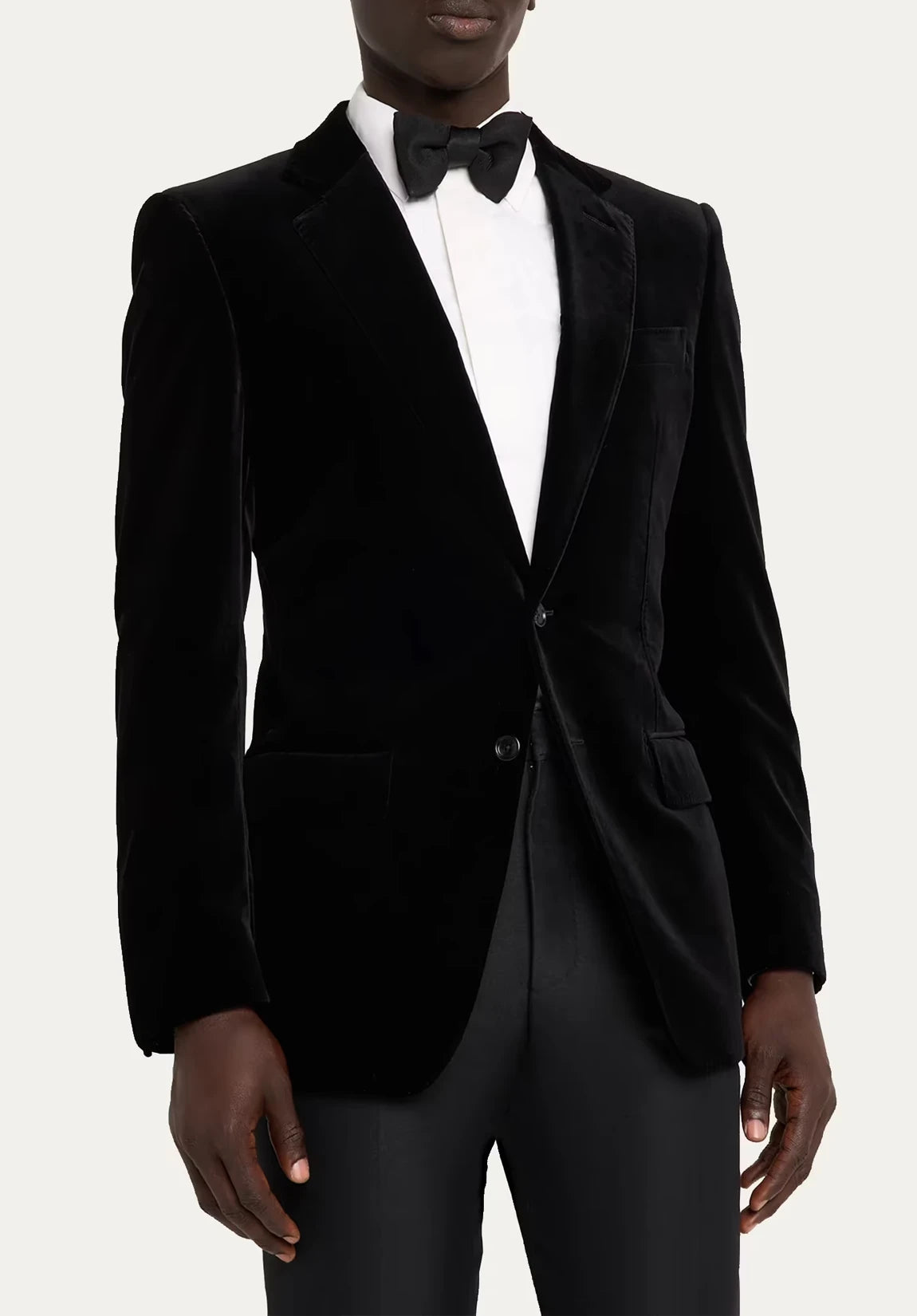 Men's velvet jacket