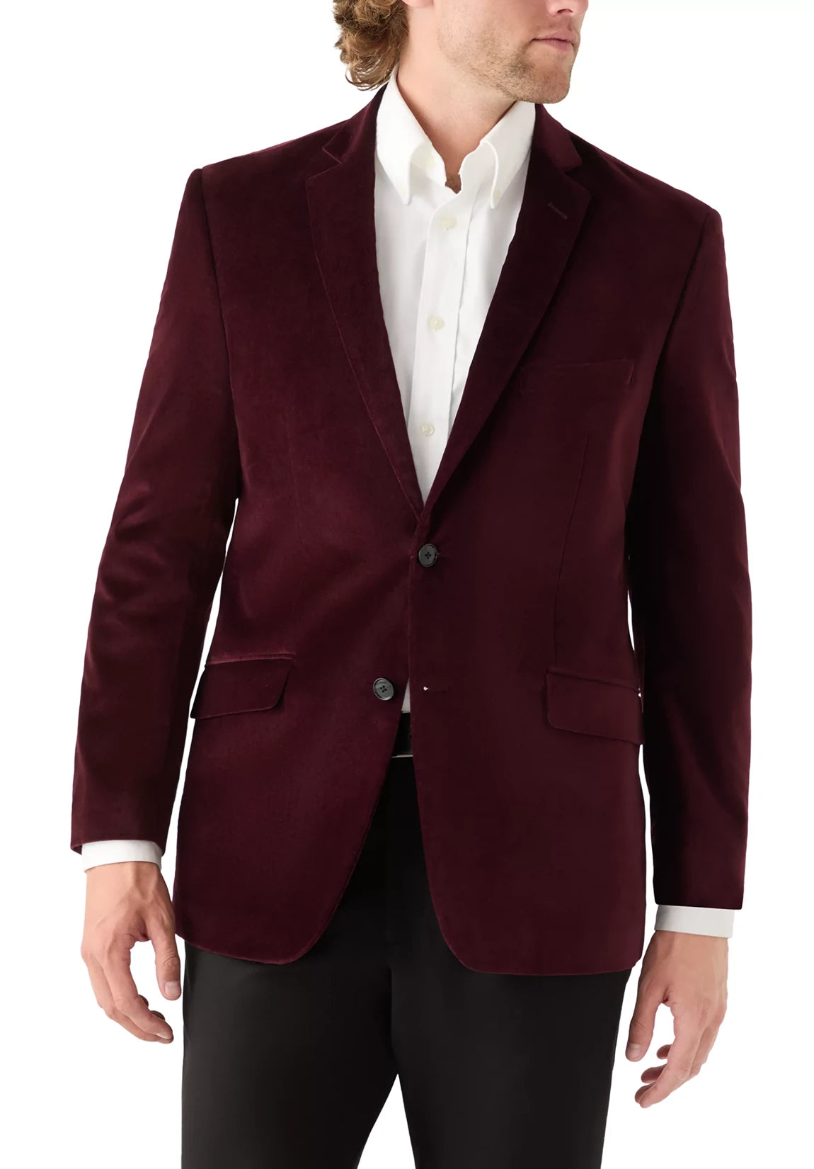 Men's velvet jacket