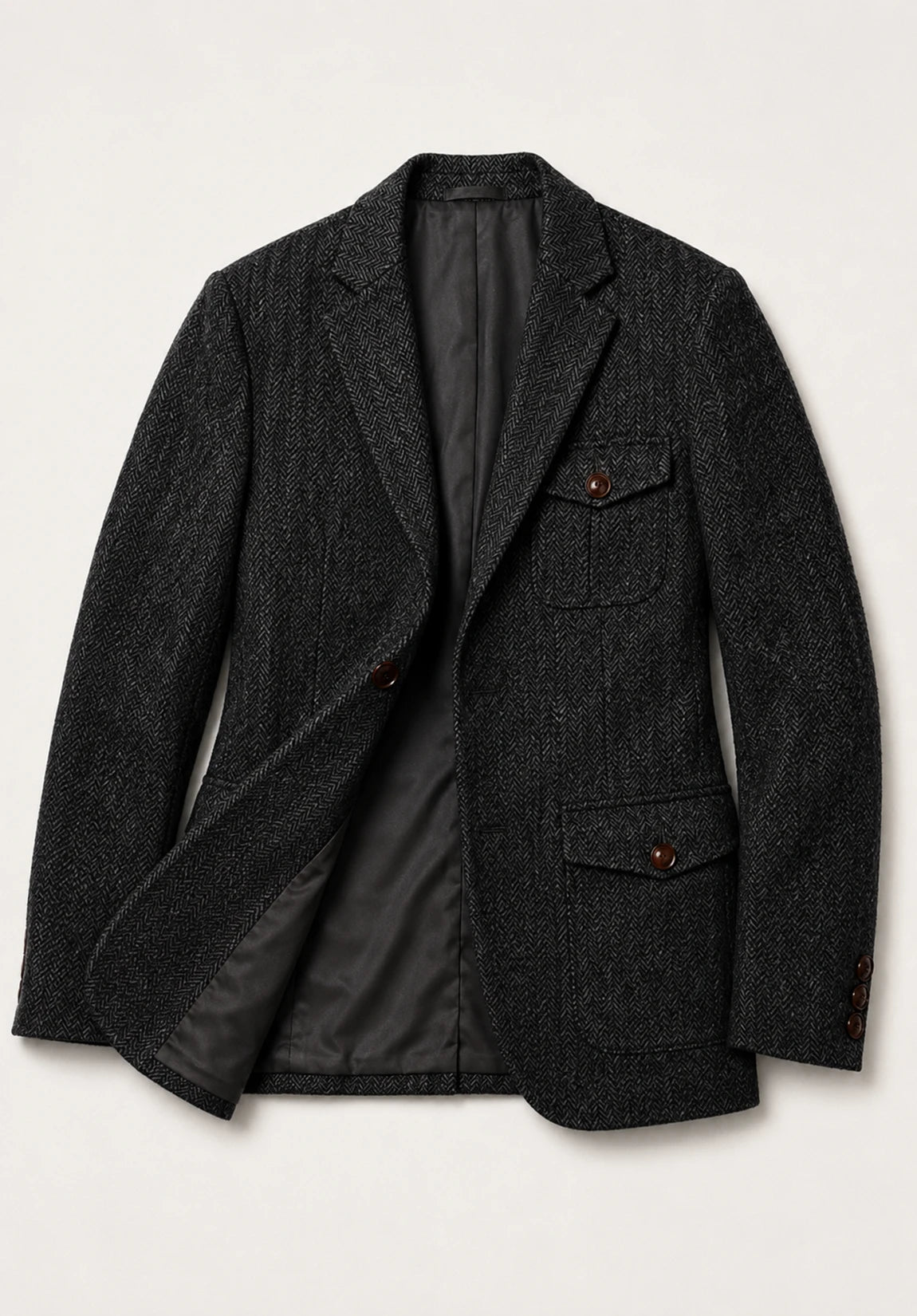 Men's herringbone jacket
