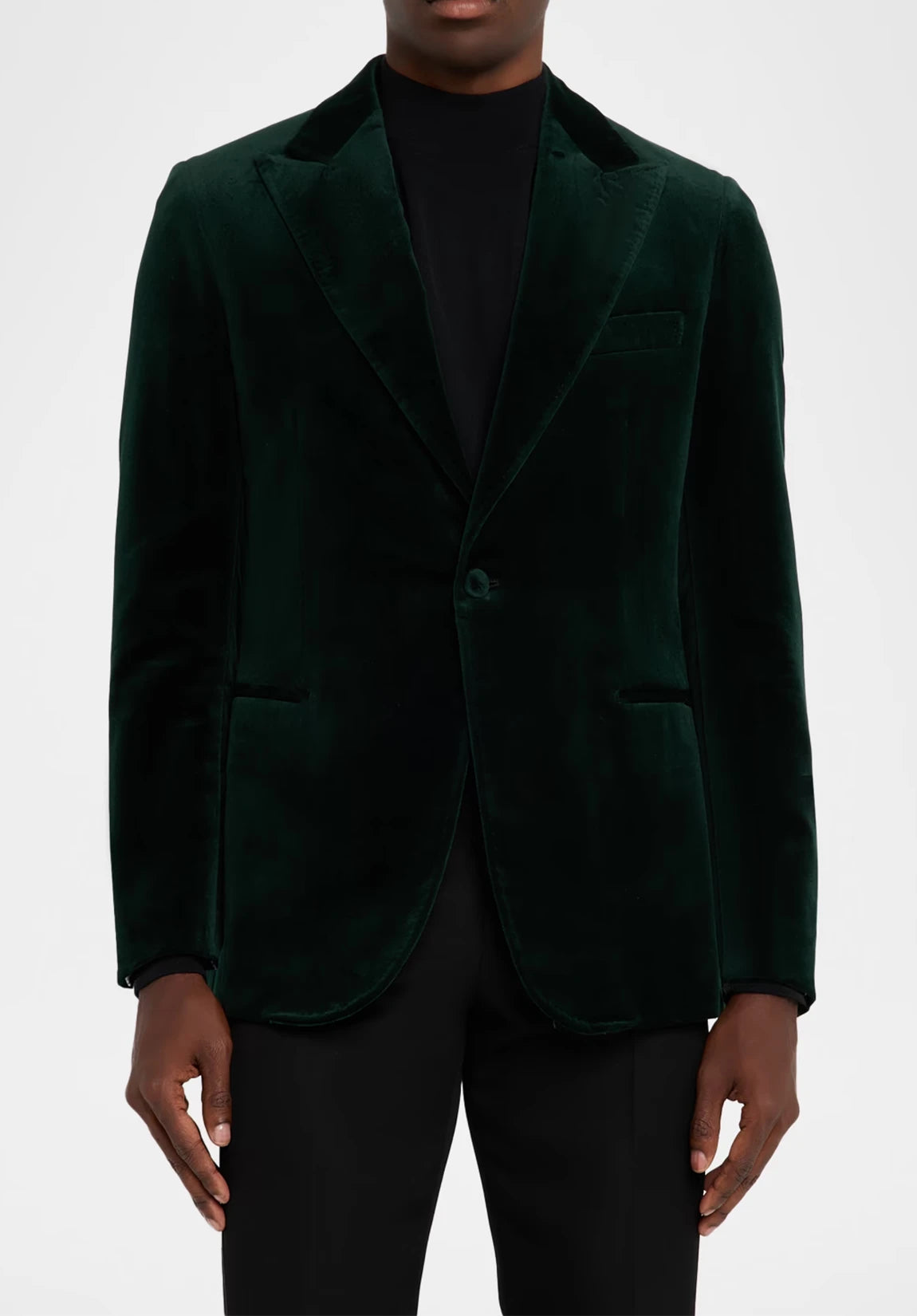 Men's velvet jacket