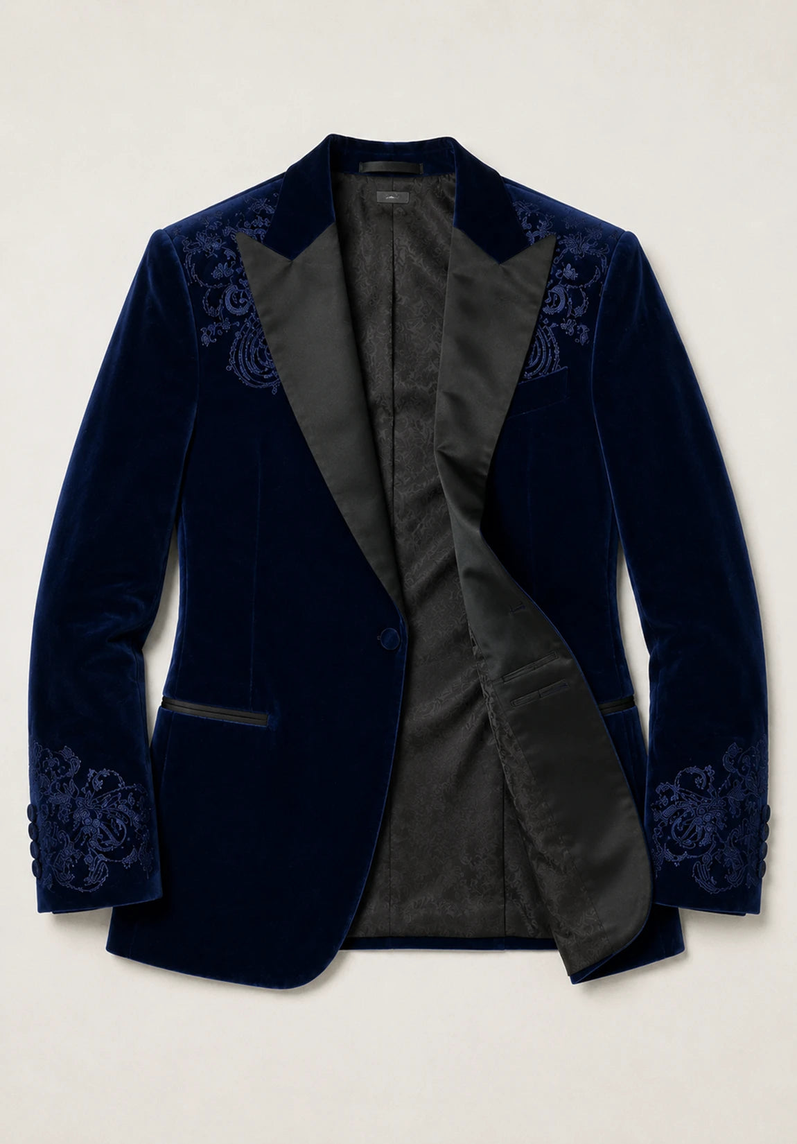 Men's velvet jacket