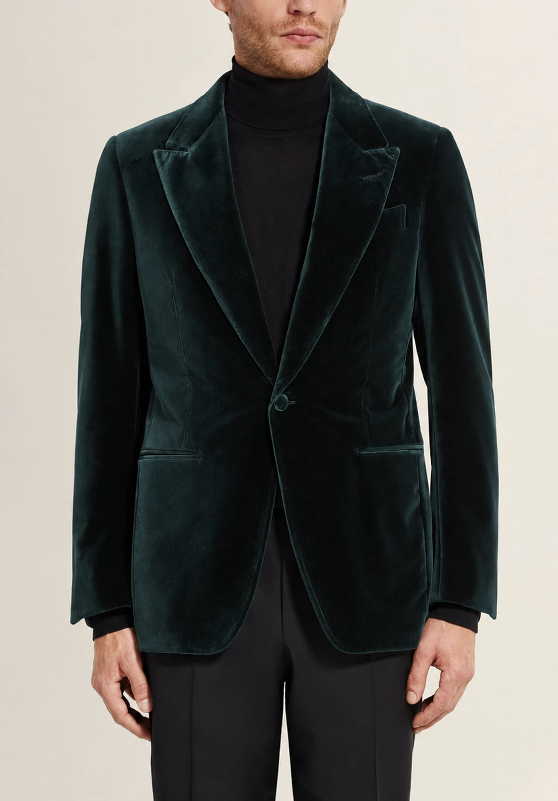 Men's velvet jacket