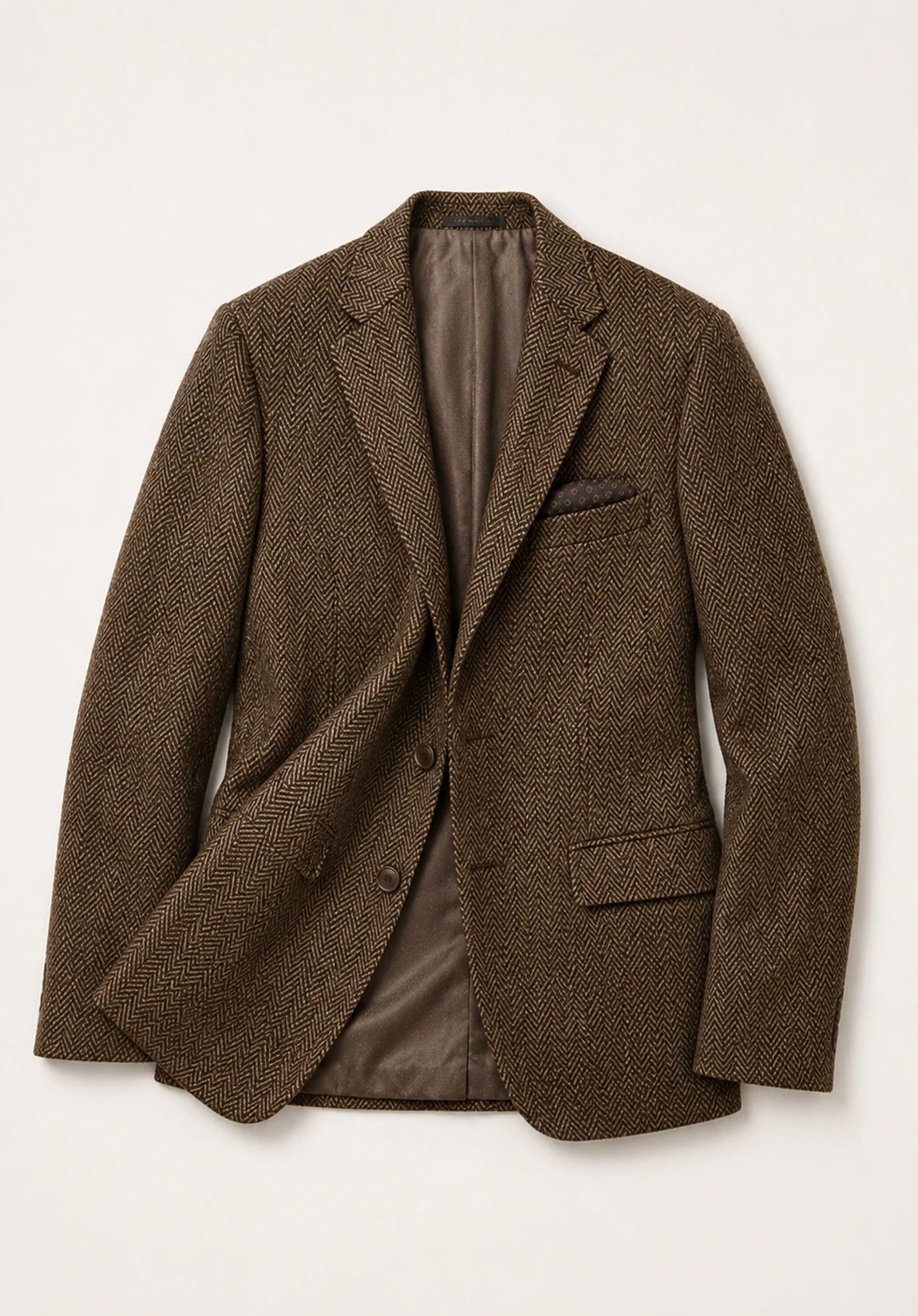 Men's herringbone jacket