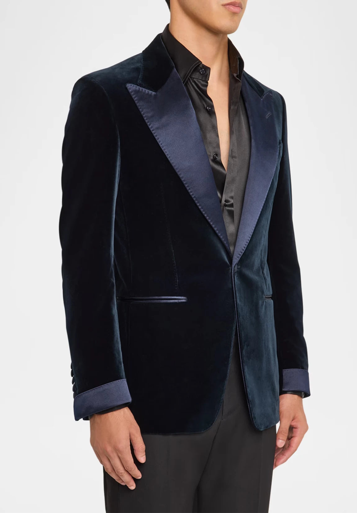 Men's velvet jacket