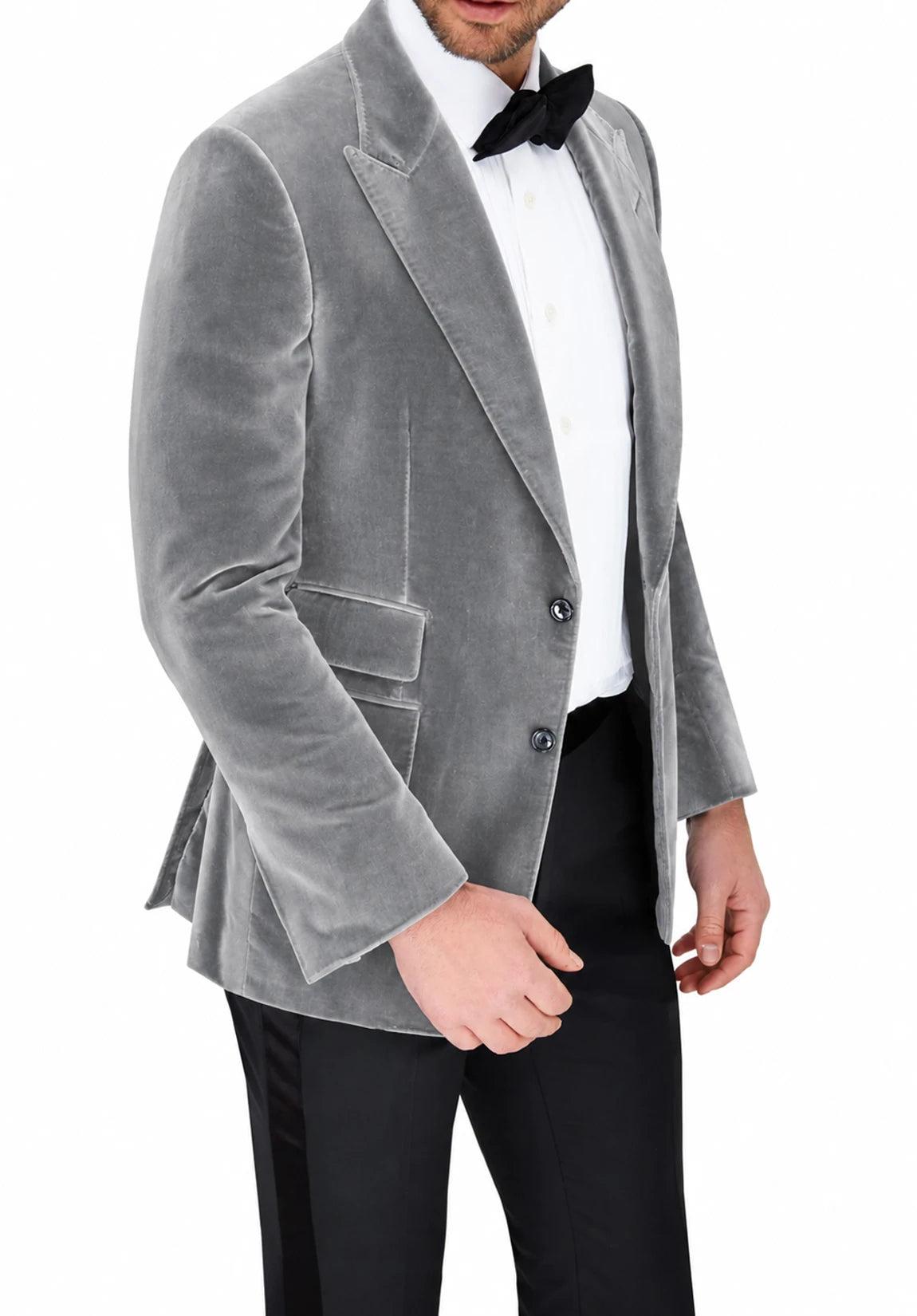 Men's velvet jacket
