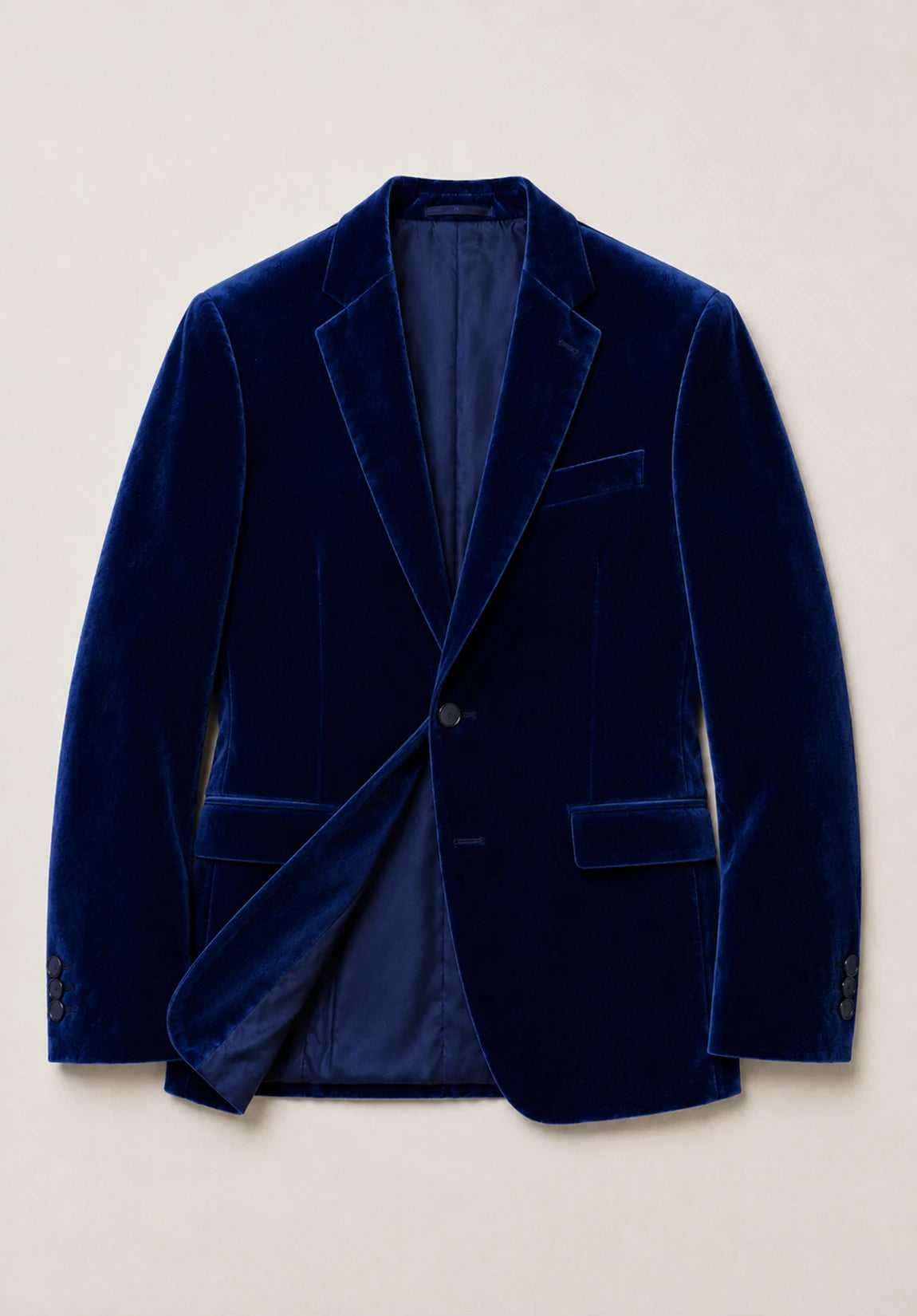 Men's velvet jacket