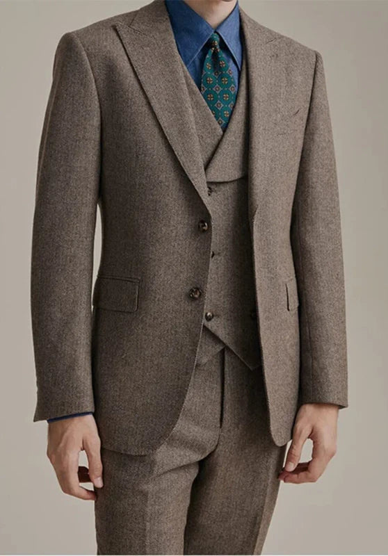 mens tweed suit