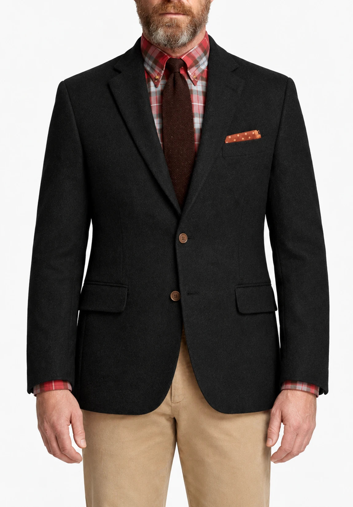 Men's herringbone jacket