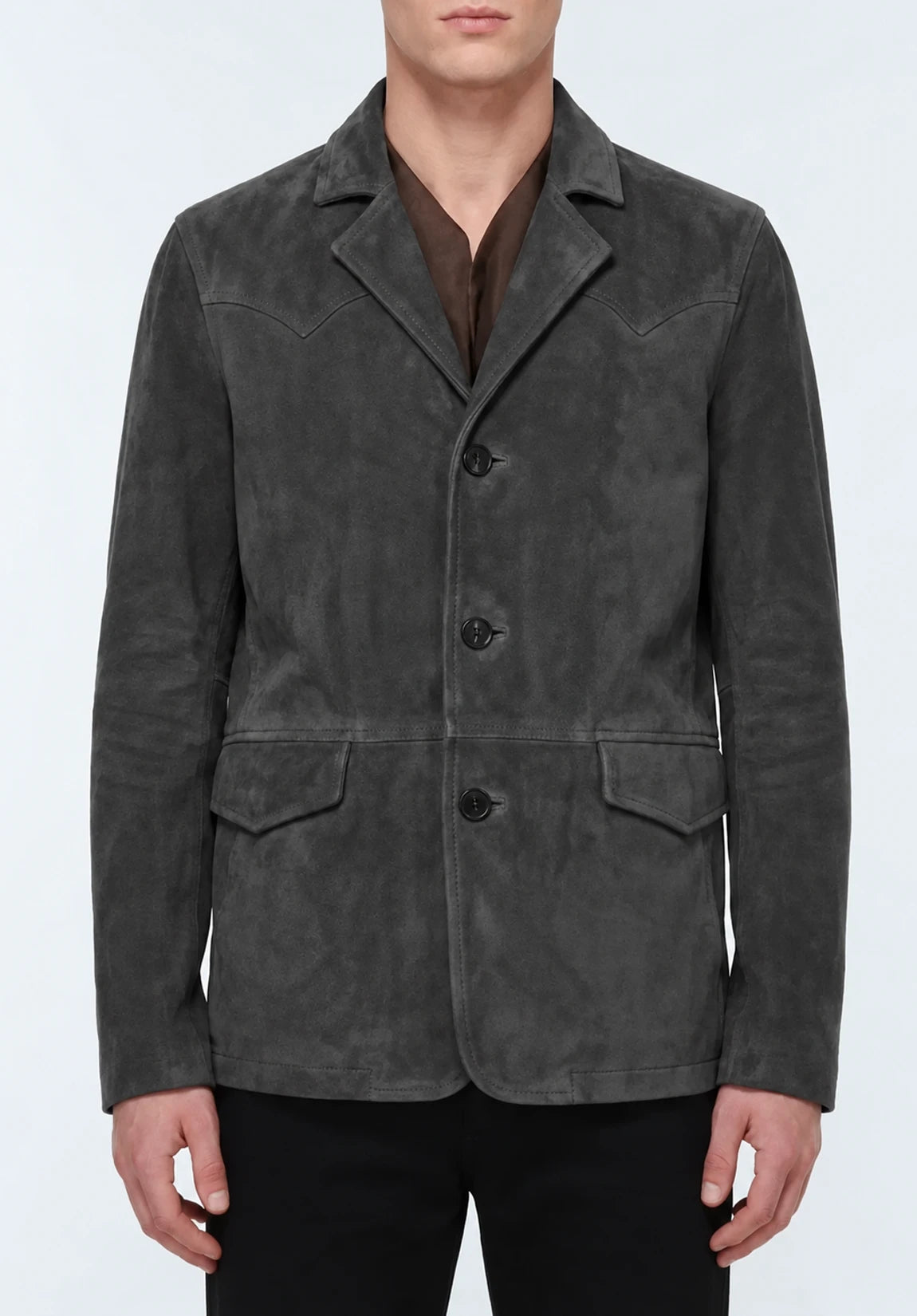 Men's suede jacket