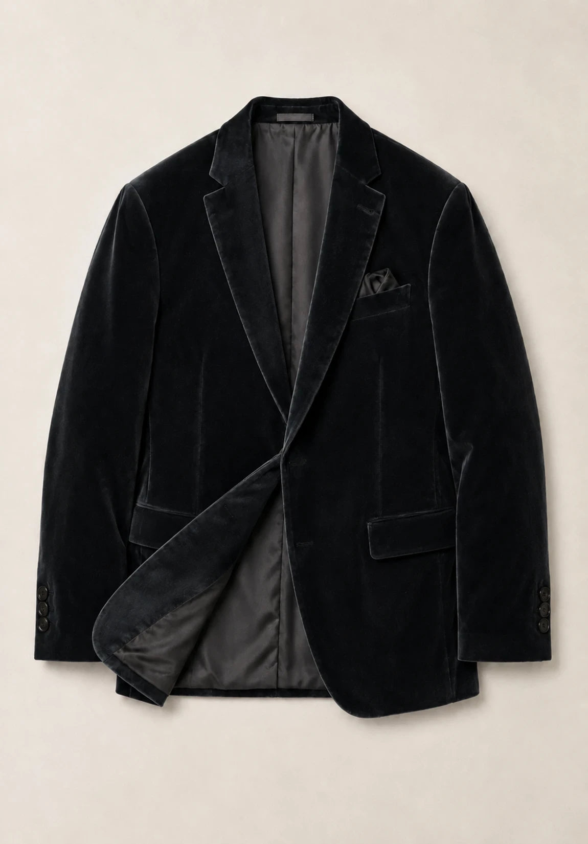 Men's velvet jacket