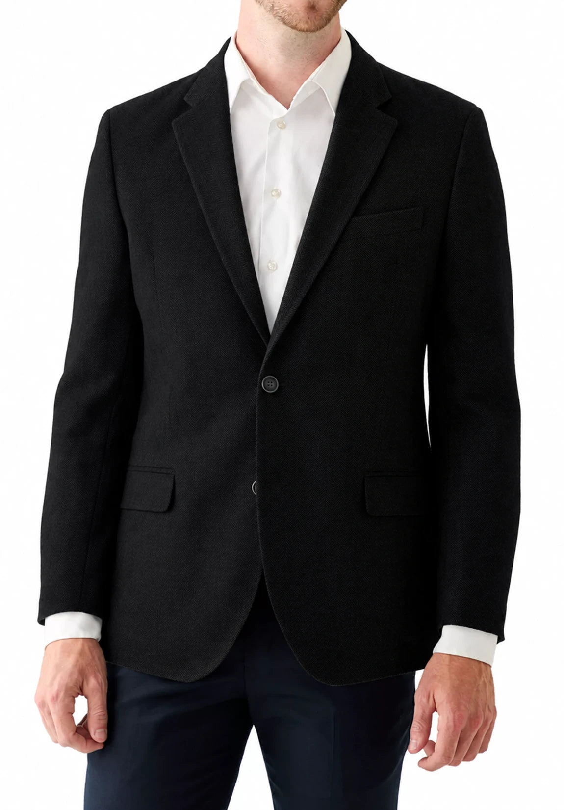 Men's herringbone jacket