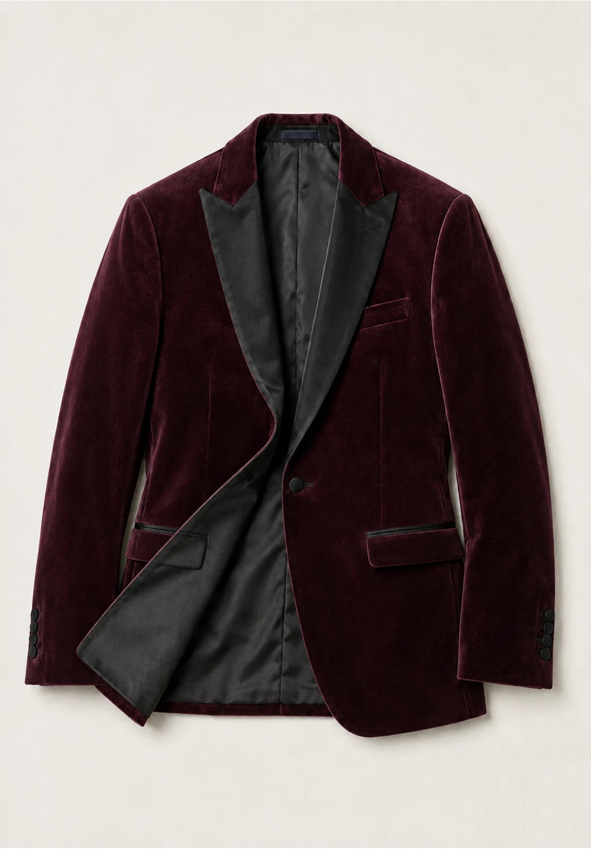 Men's velvet jacket