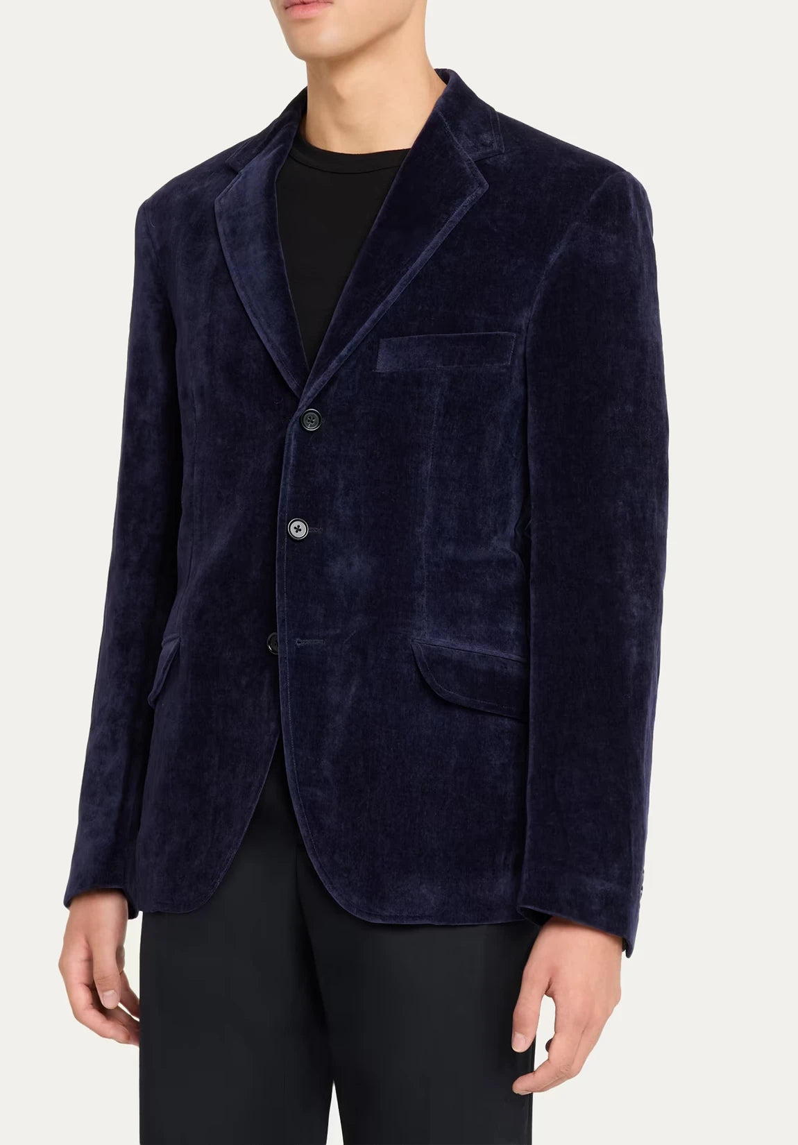 Men's velvet jacket