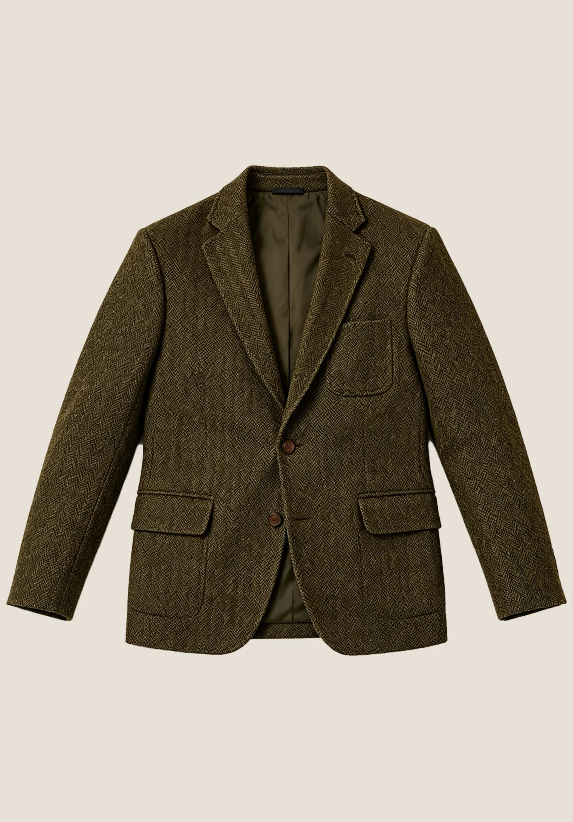 Men's herringbone jacket