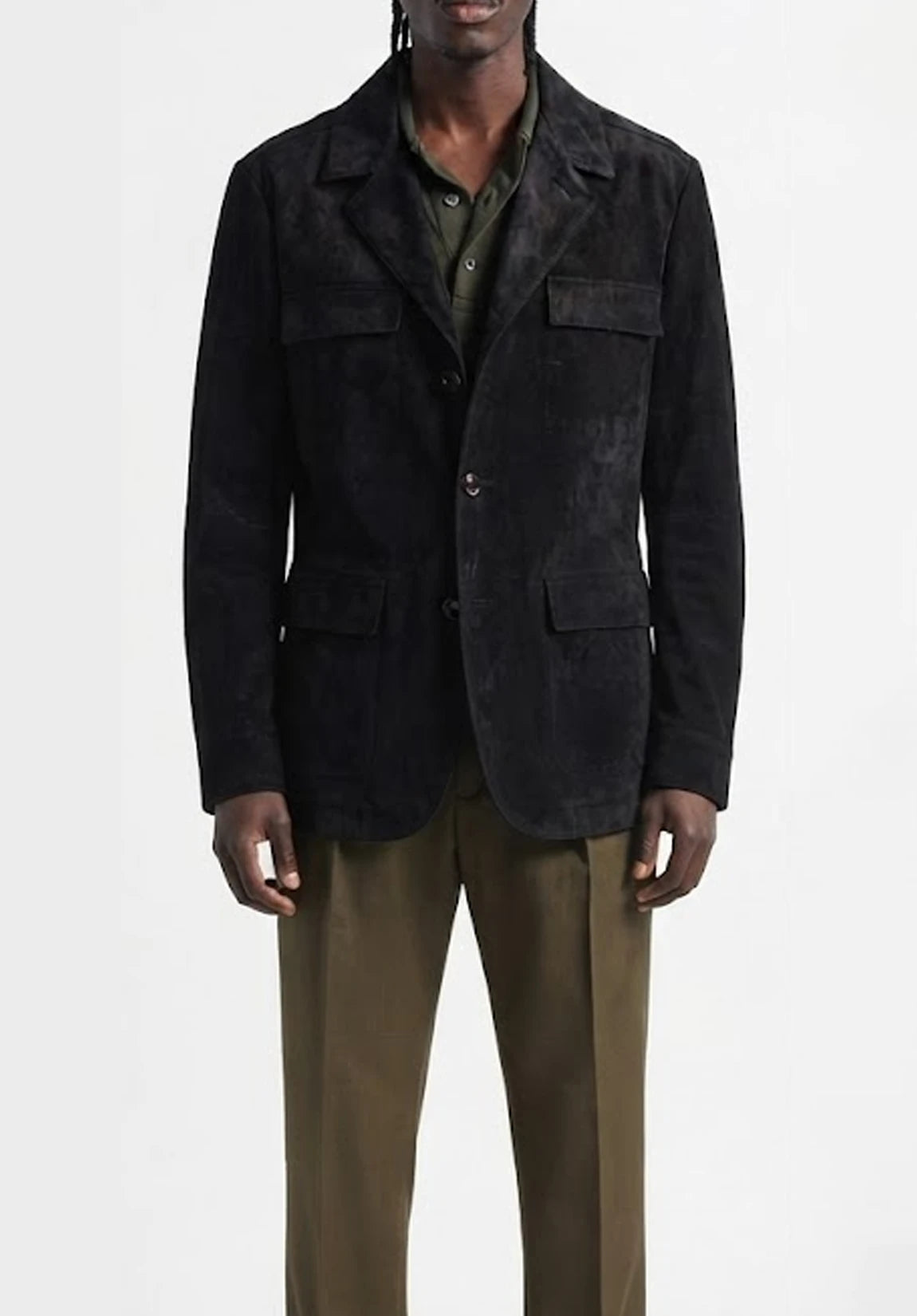 Men's suede jacket