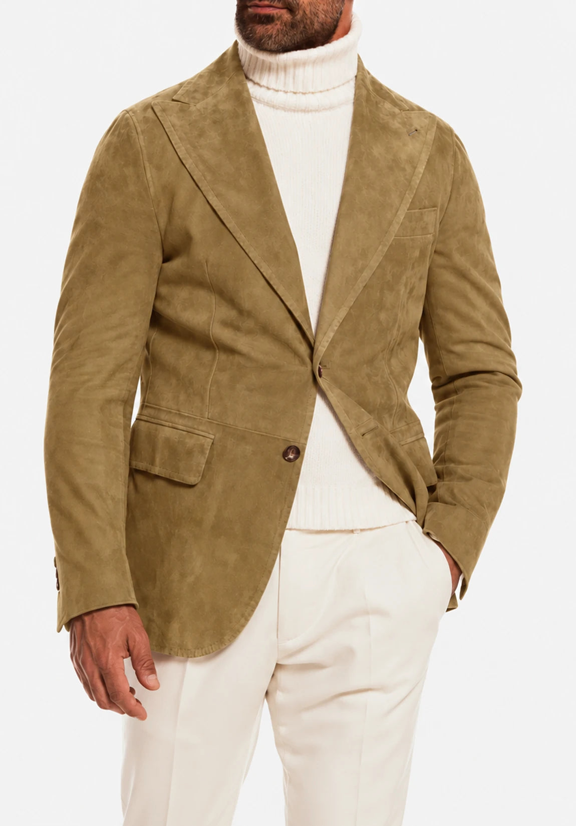 Men's suede jacket
