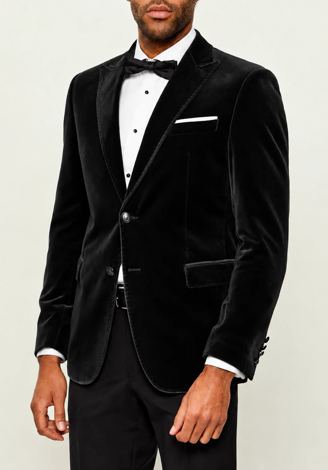 Men's velvet jacket