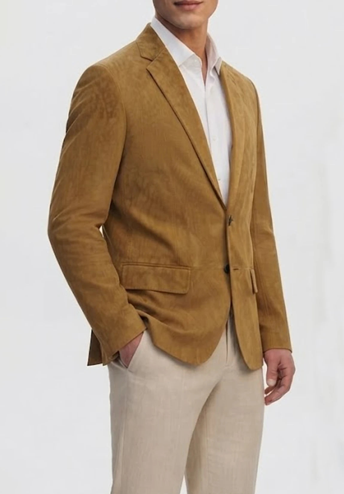 Men's suede jacket