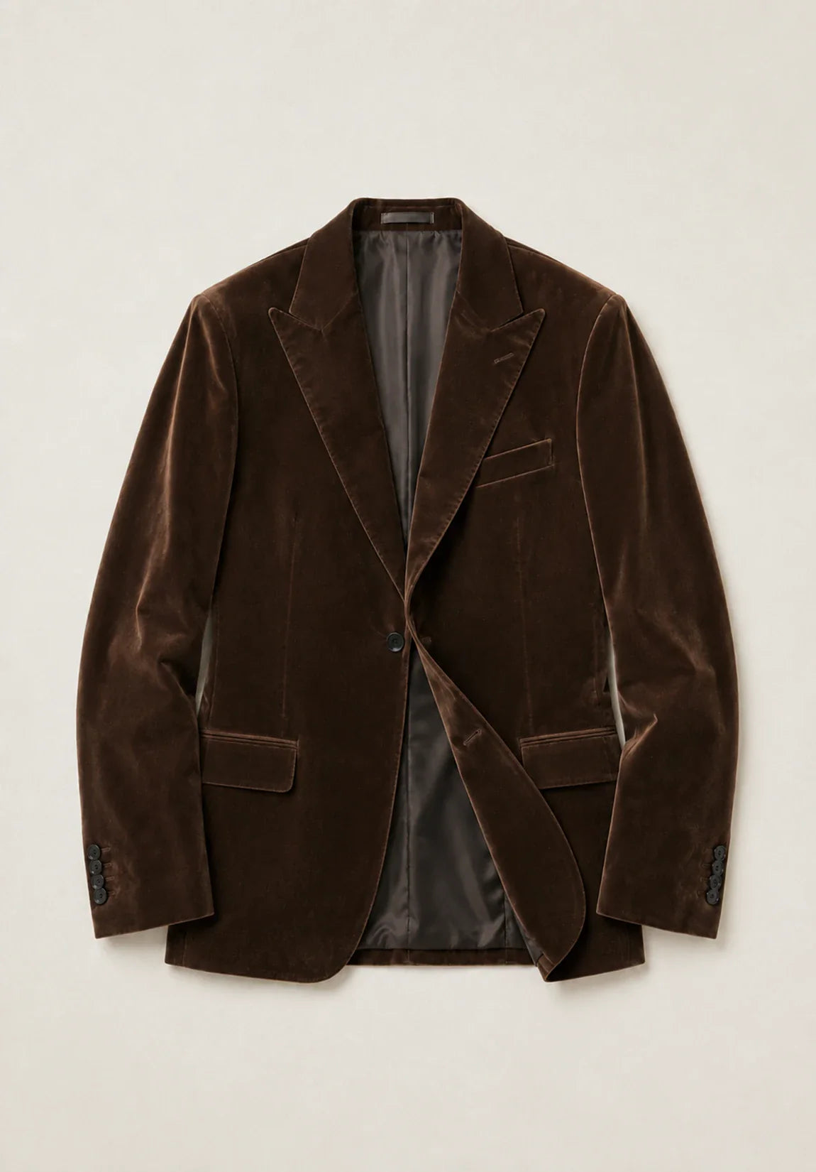 Men's velvet jacket