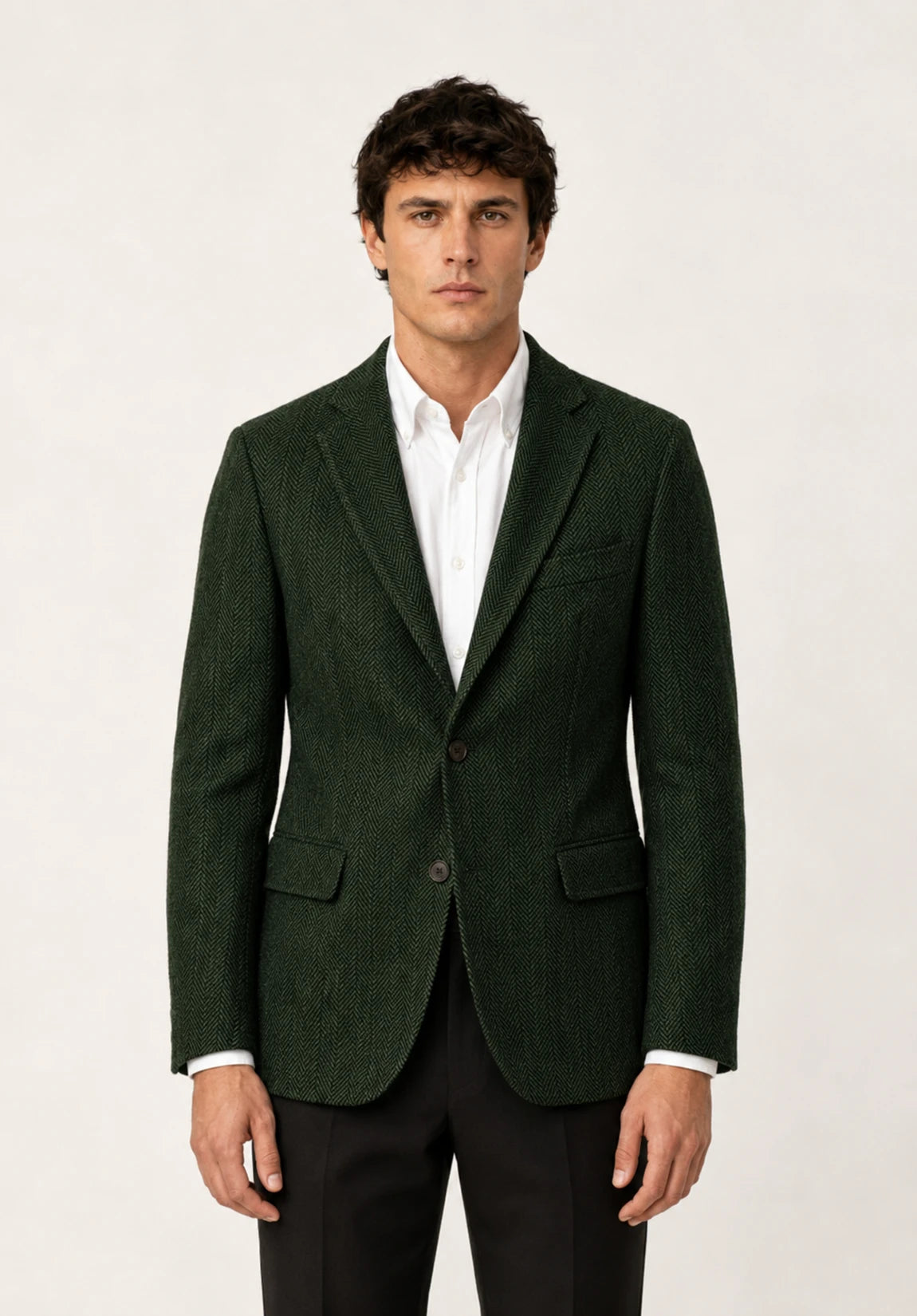 Men's herringbone jacket