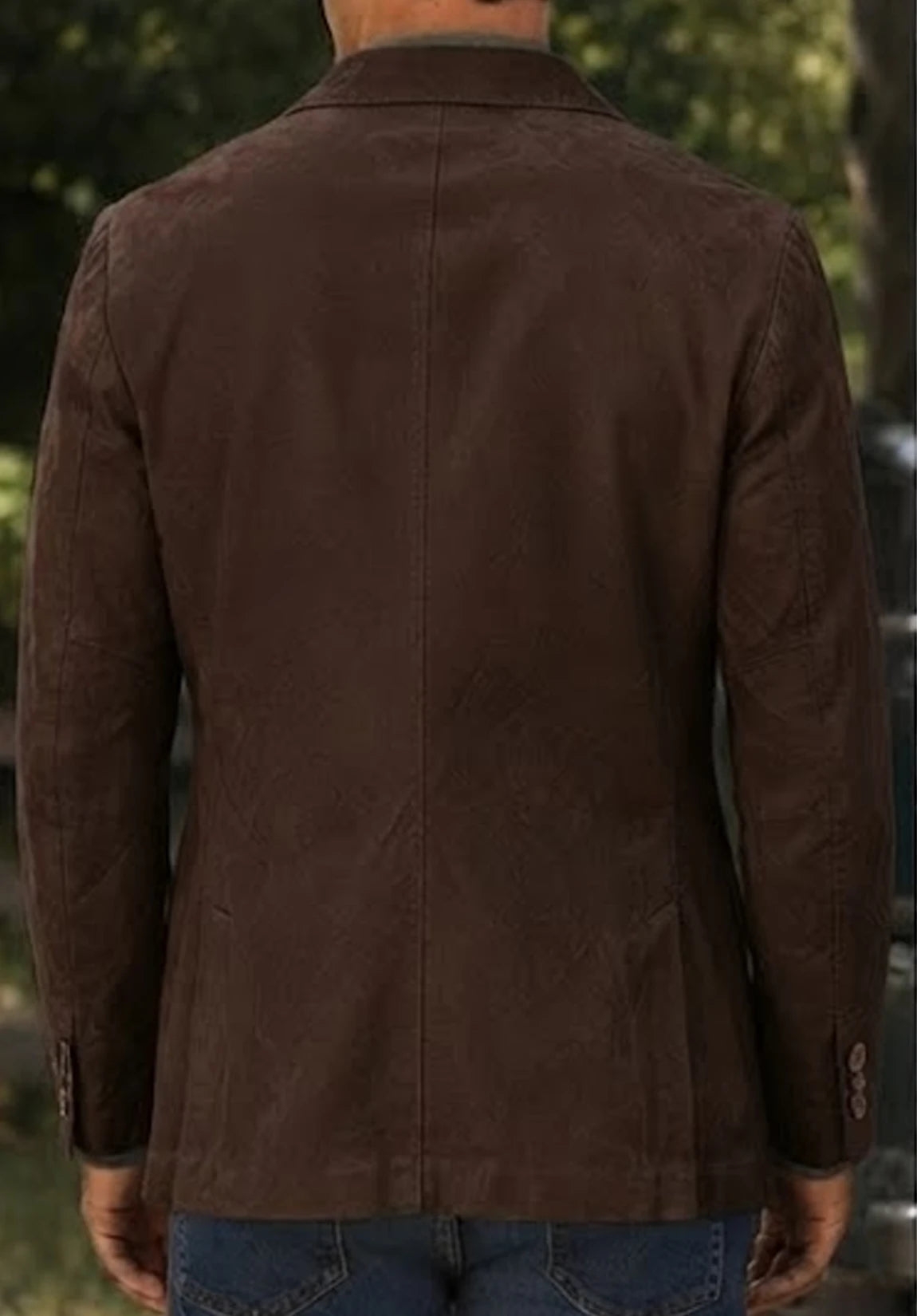 Men's suede jacket