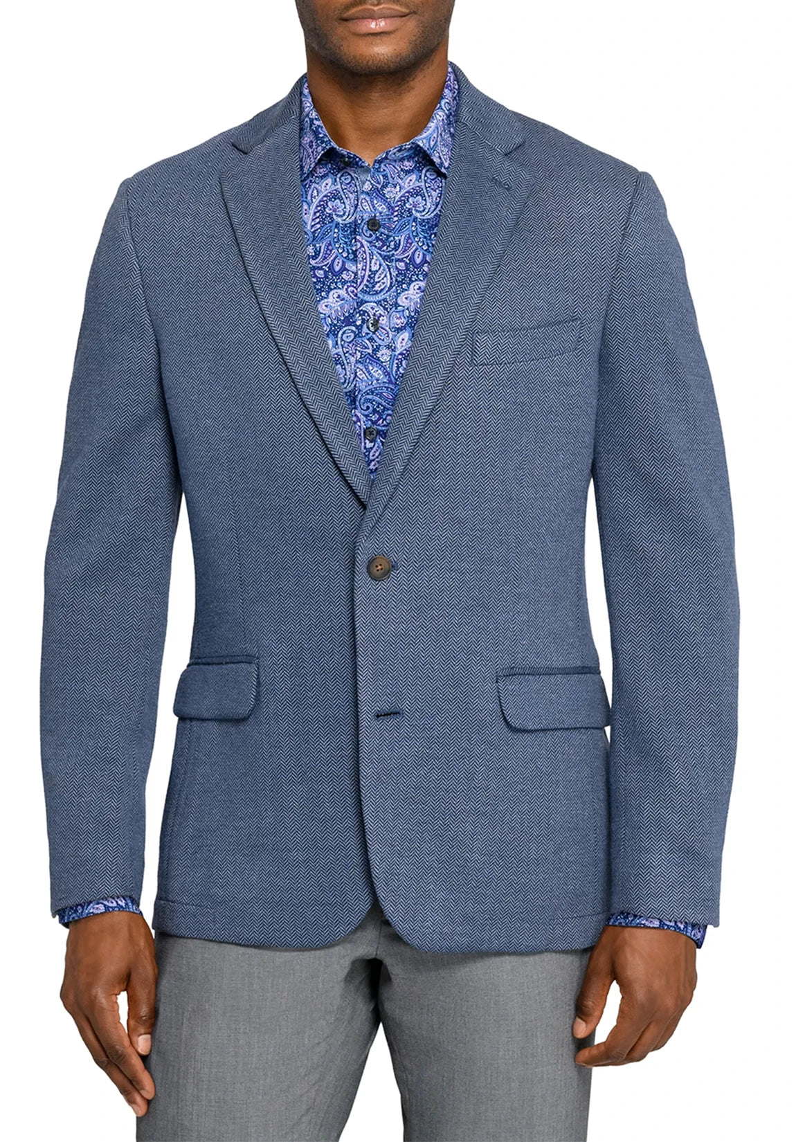 Men's herringbone jacket