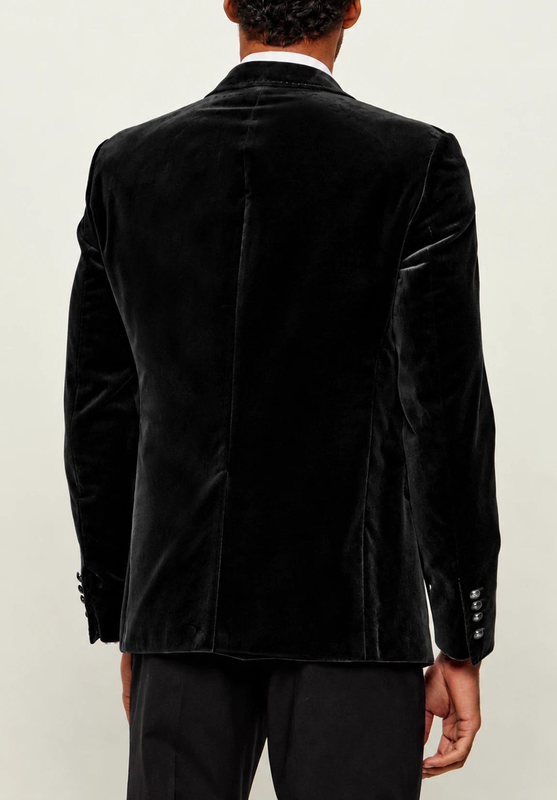Men's velvet jacket